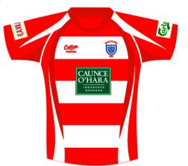 Rugby Shirt - Red/White