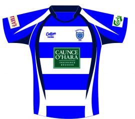 Rugby Shirt - Blue/White